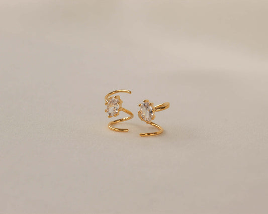 Crystal Wrap Earrings